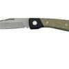 Mercury Luc 9LUCEXSWALCV-C, Elmax, Green Canvas Micarta, Navaja