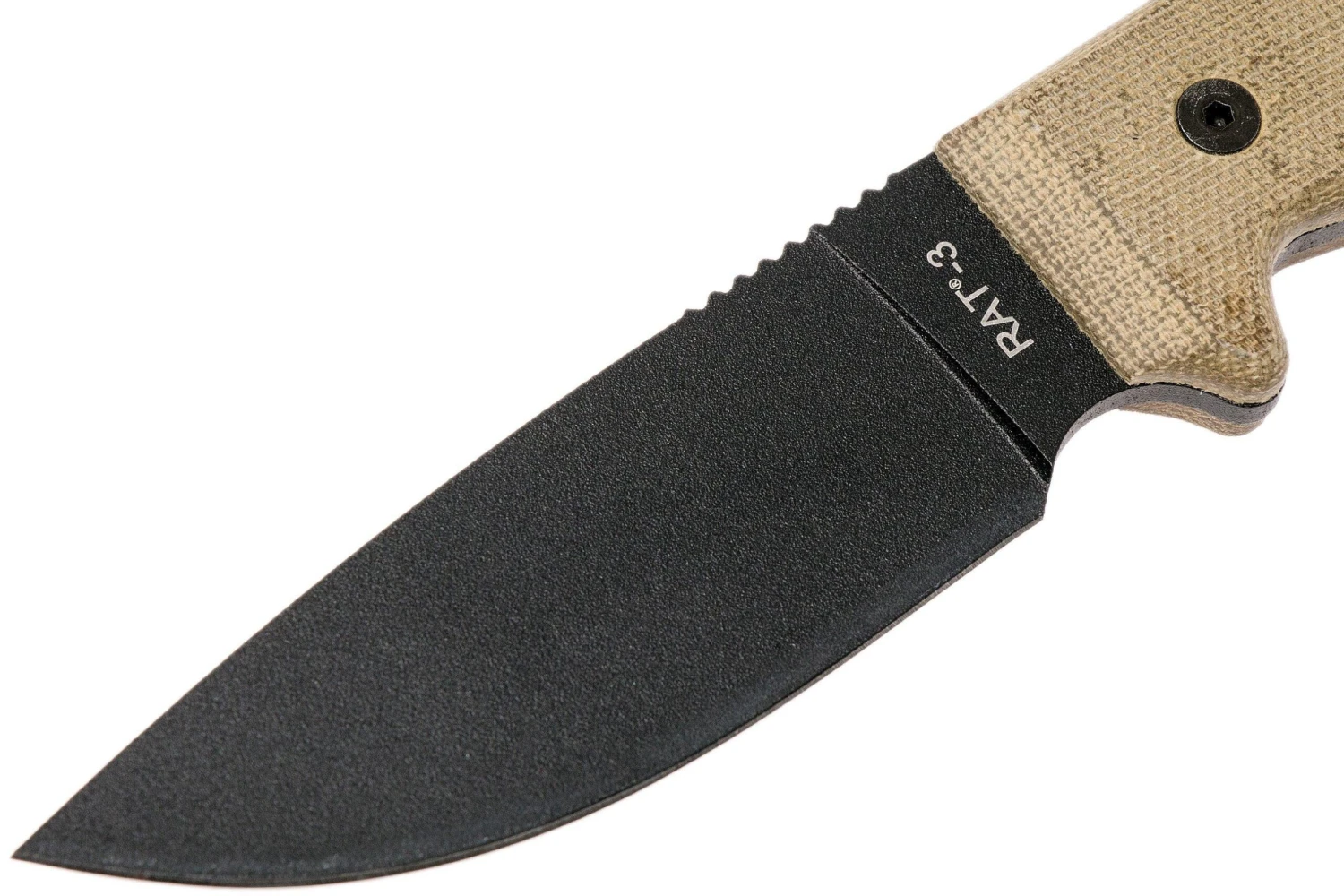 Ontario RAT-3 Plain Edge 8665 Cuchillo De Supervivencia - Imagen 3