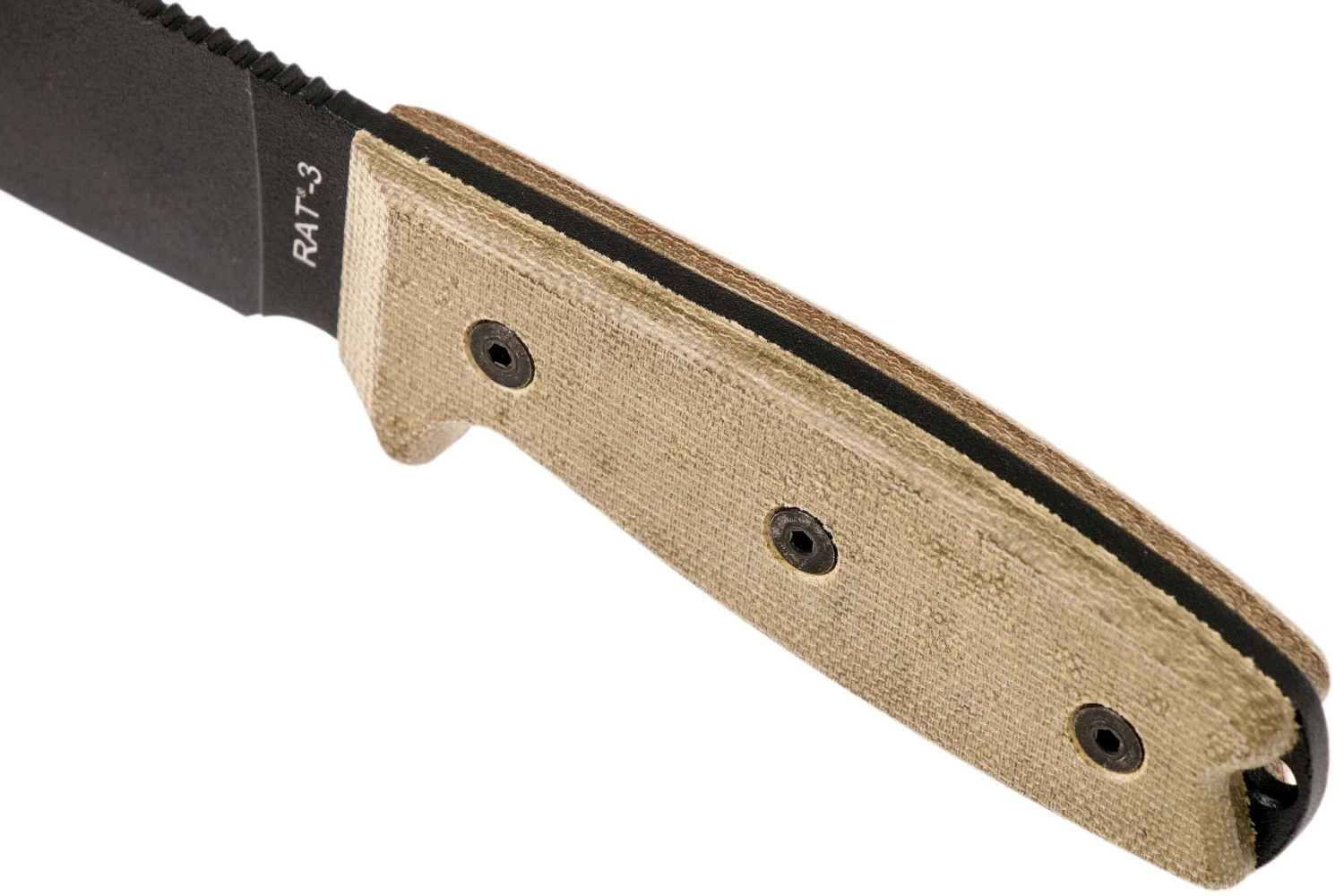 Ontario RAT-3 Plain Edge 8665 Cuchillo De Supervivencia - Imagen 5