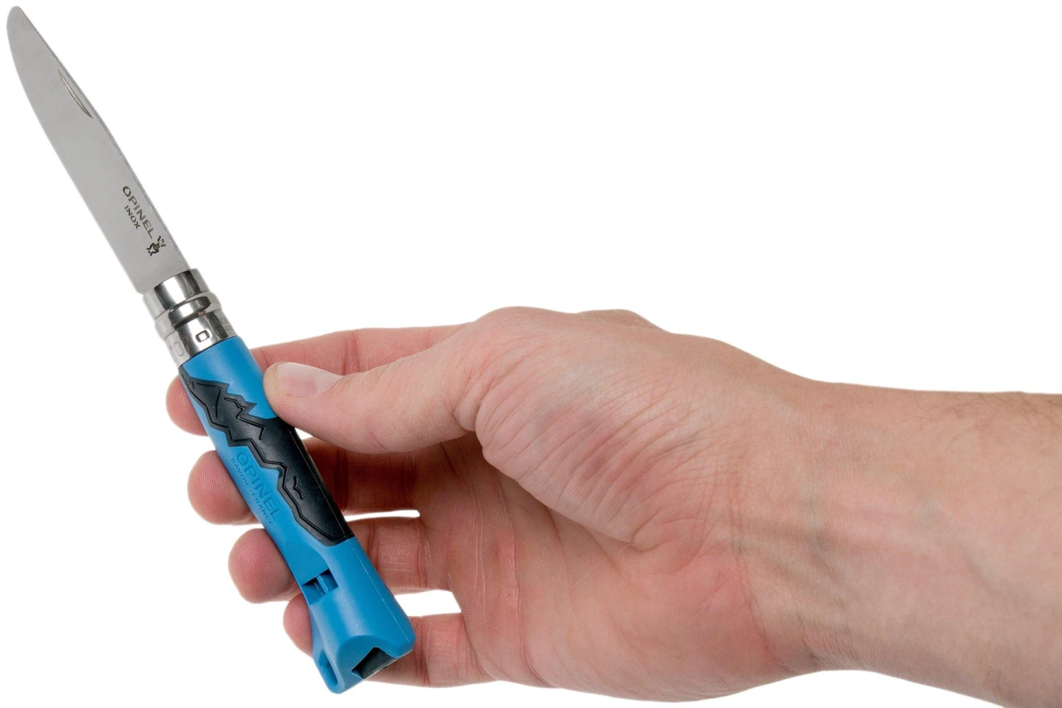 Opinel Navaja Outdoor No. 07 Junior Navaja, Blue - Imagen 7