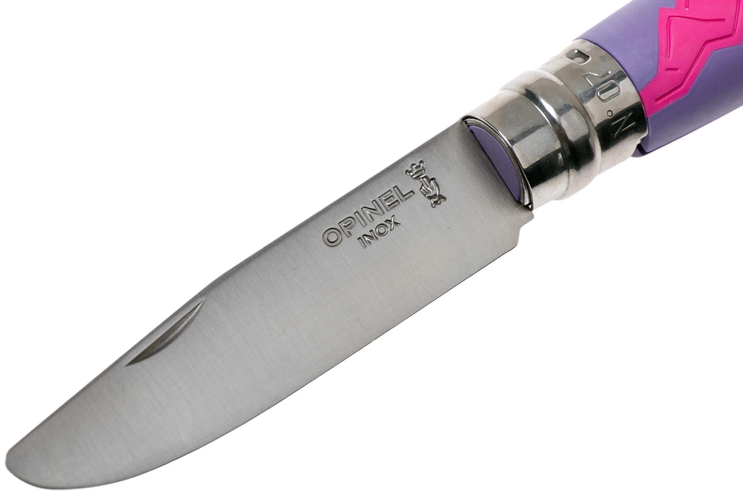 Opinel Navaja Outdoor No. 07 Junior Navaja, Purple/Parma - Imagen 3