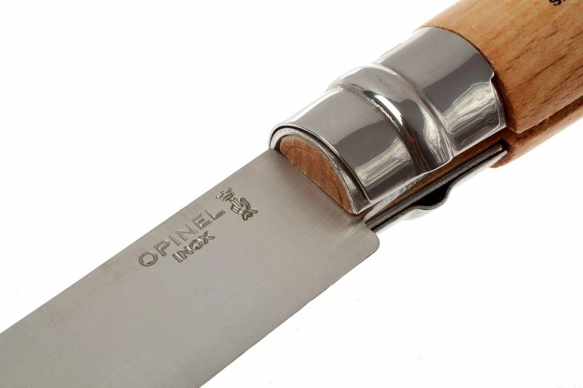 Opinel Navaja No. 12RV, Acero Inoxidable, Longitud De La Cuchilla 12 Cm - Imagen 3