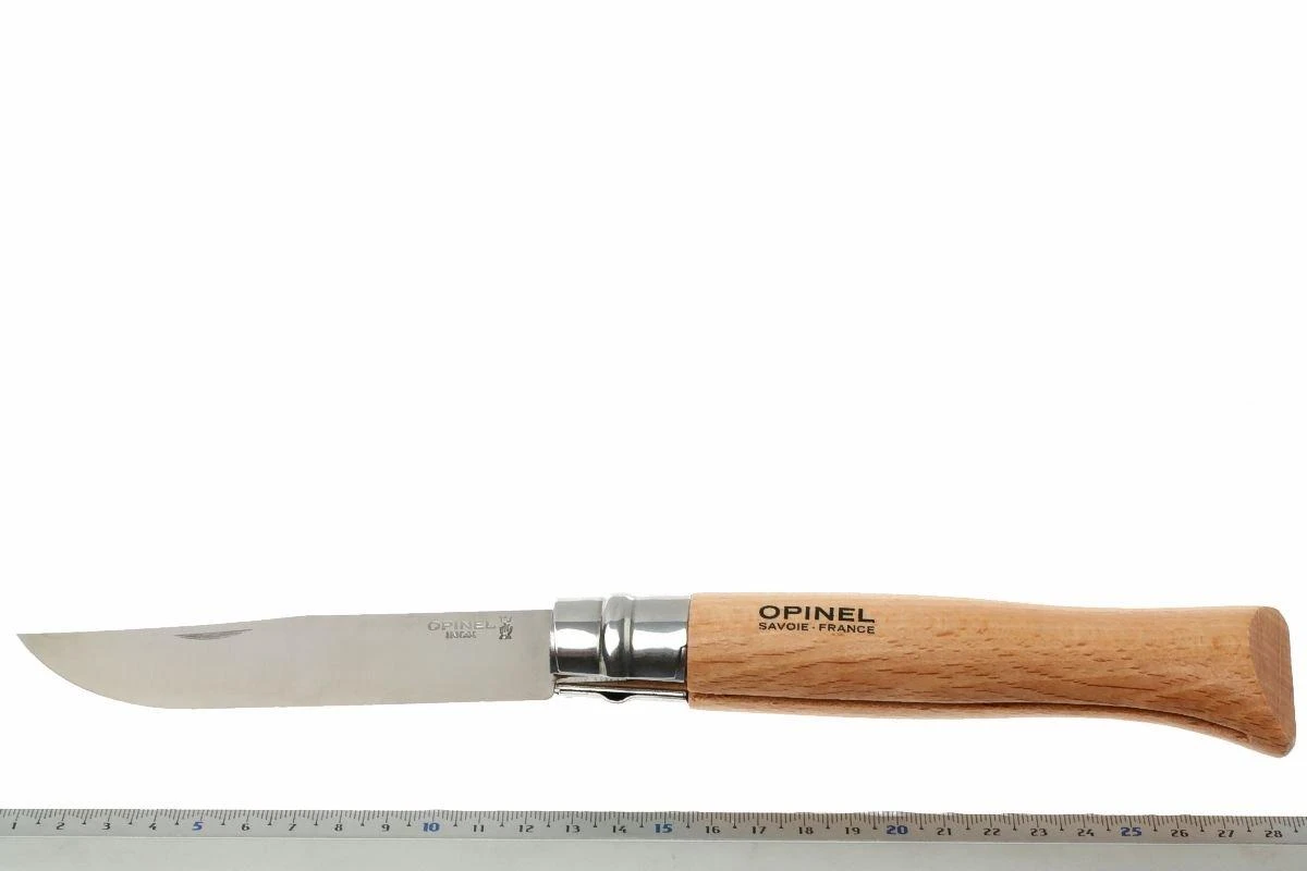 Opinel Navaja No. 12RV, Acero Inoxidable, Longitud De La Cuchilla 12 Cm - Imagen 6