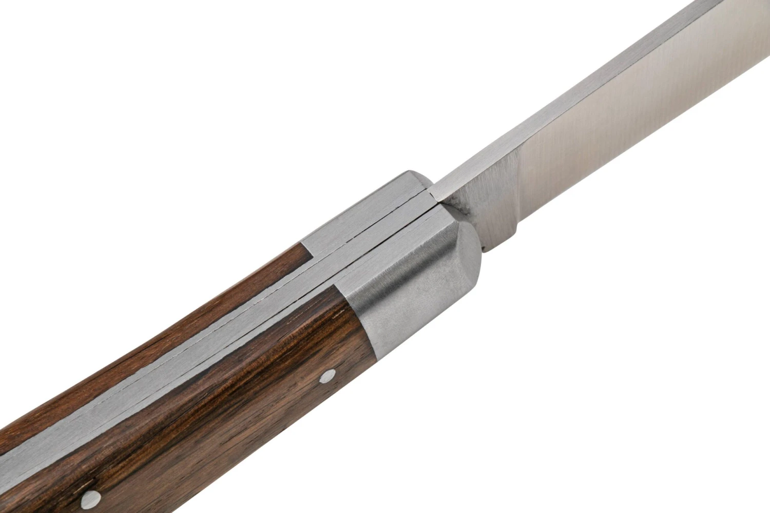 Otter Anchor Knife SET 172 Large Stainless, Smoked Oak, Brass Anchor, Leather Strap Navaja - Imagen 6