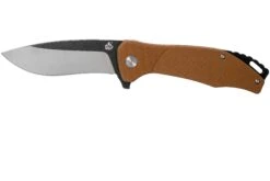 QSP Knife Raven QS122-A Brown G10 Navaja