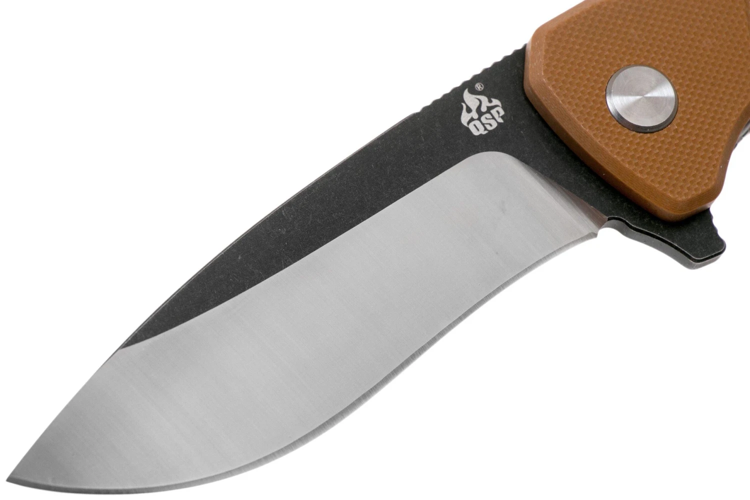QSP Knife Raven QS122-A Brown G10 Navaja - Imagen 3