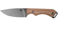 QSP Knife Workaholic QS124-A SK03 Brown Micarta Cuchillo Fijo