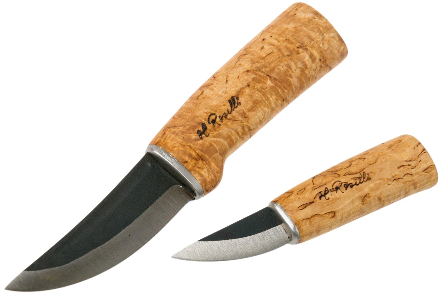 Roselli Hunting Knife & Grandmother Knife R180 Funda De Cuero, Combo Set - Imagen 2