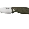 Real Steel CVX-80 OD Green Micarta 3562 Convex Cuchillo Bushcraft, Poltergeist Design