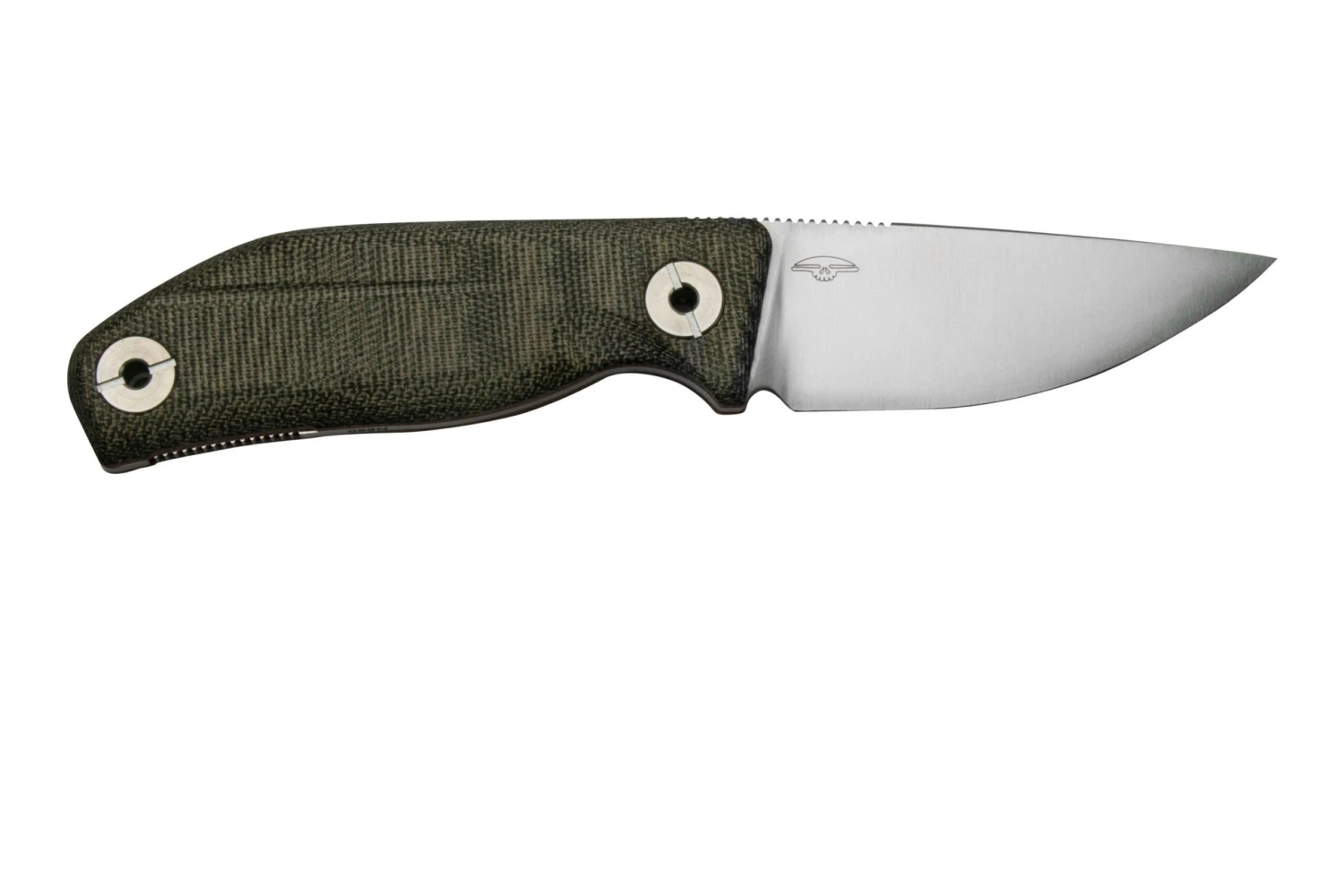Real Steel CVX-80 OD Green Micarta 3562 Convex Cuchillo Bushcraft, Poltergeist Design - Imagen 2