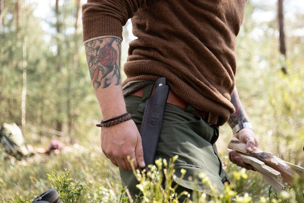 Real Steel Bushcraft III Convex Ebony Mosaic 3726E Knivesandtools Exclusive Cuchillo Bushcraft - Imagen 8