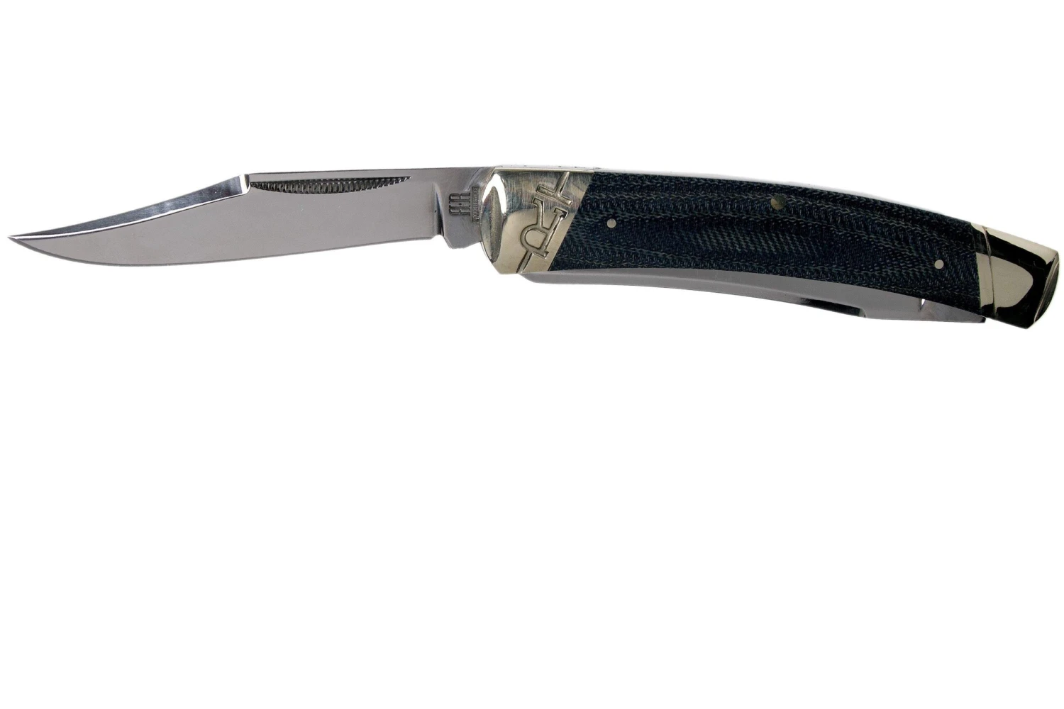 Rough Ryder Large Moose Denim RR2185 Carbon Navaja Slipjoint - Imagen 3