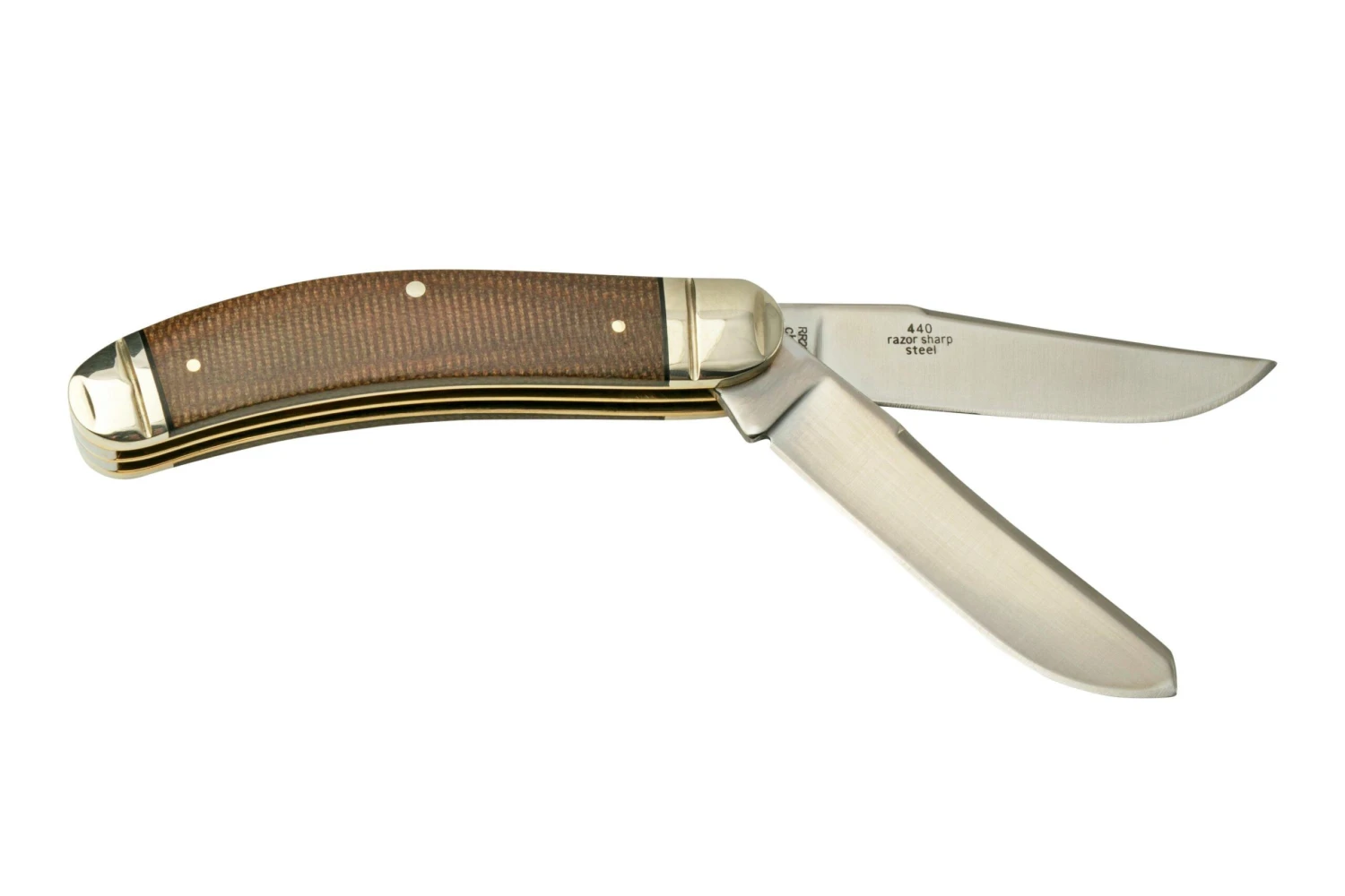 Rough Ryder Brown Burlap Sowbelly RR2332, Navaja - Imagen 2