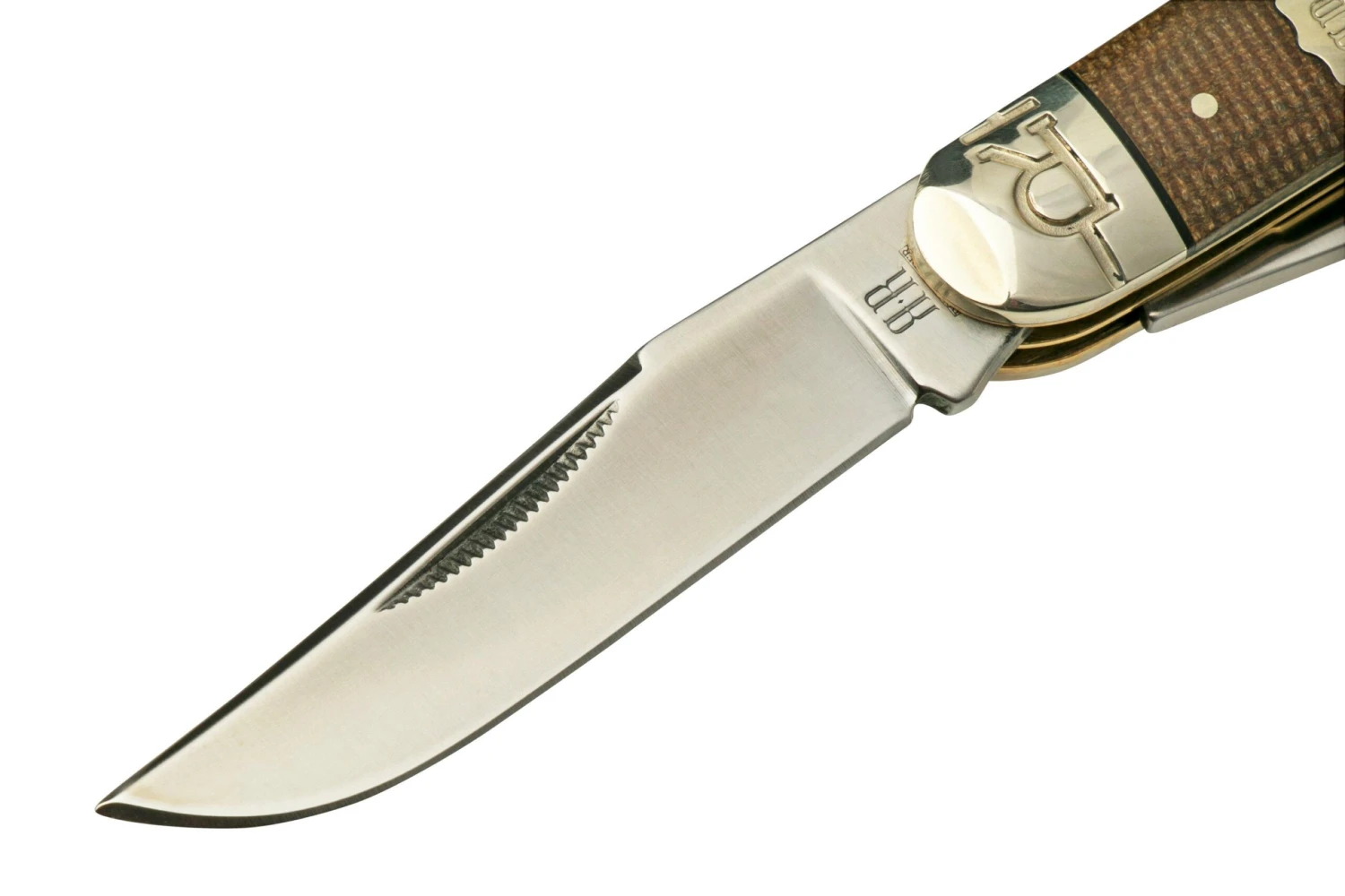 Rough Ryder Brown Burlap Sowbelly RR2332, Navaja - Imagen 3