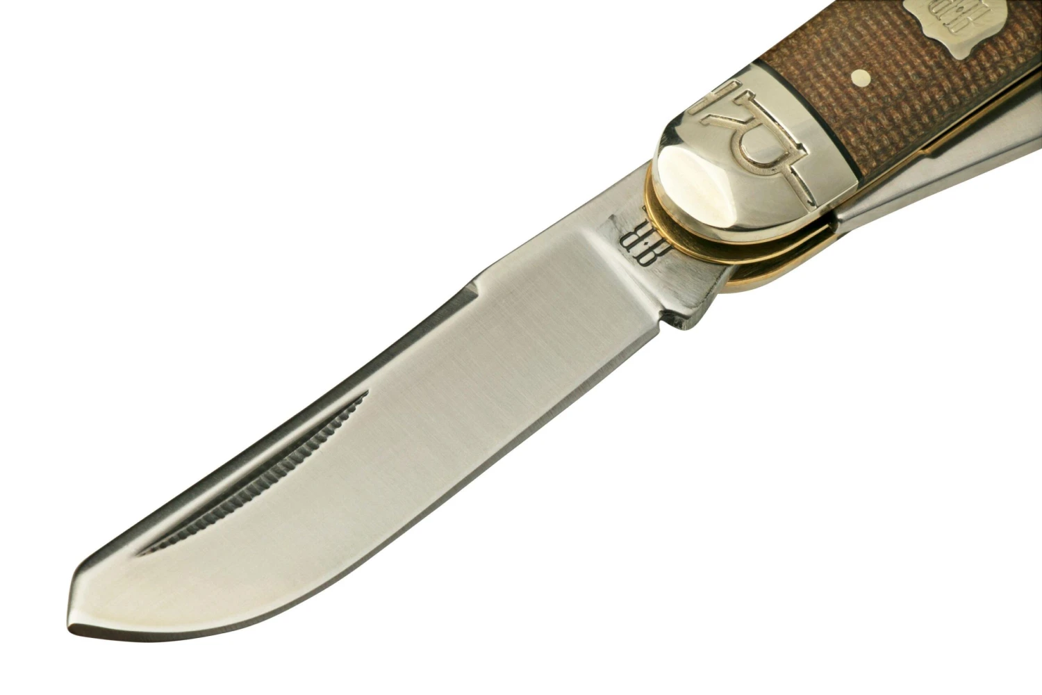 Rough Ryder Brown Burlap Sowbelly RR2332, Navaja - Imagen 4