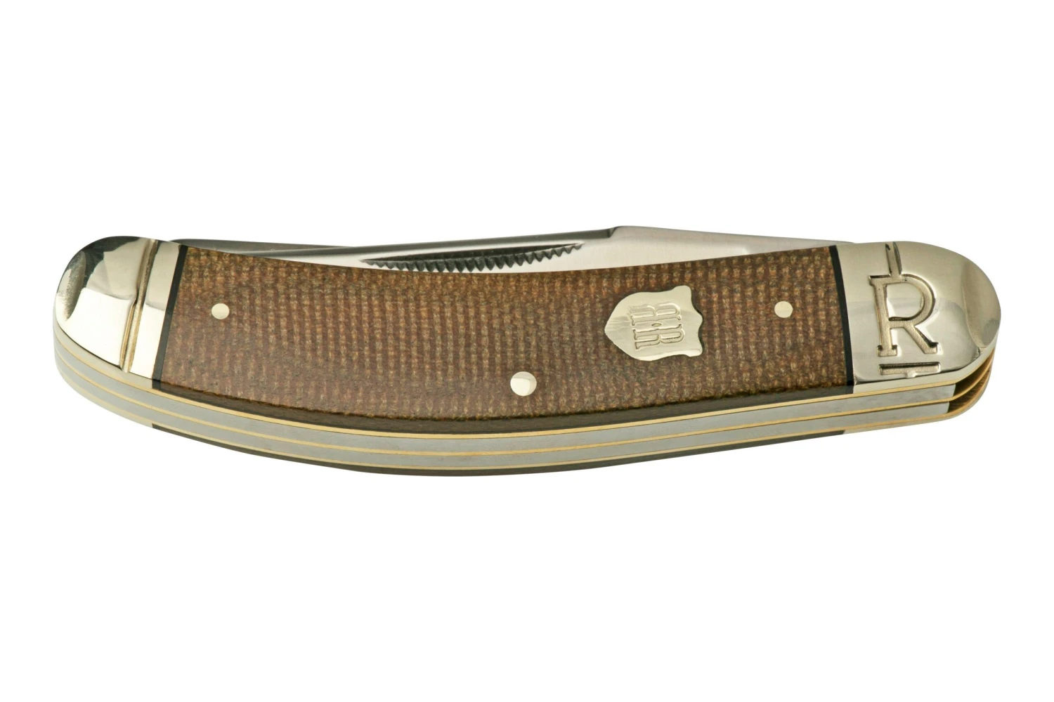 Rough Ryder Brown Burlap Sowbelly RR2332, Navaja - Imagen 6