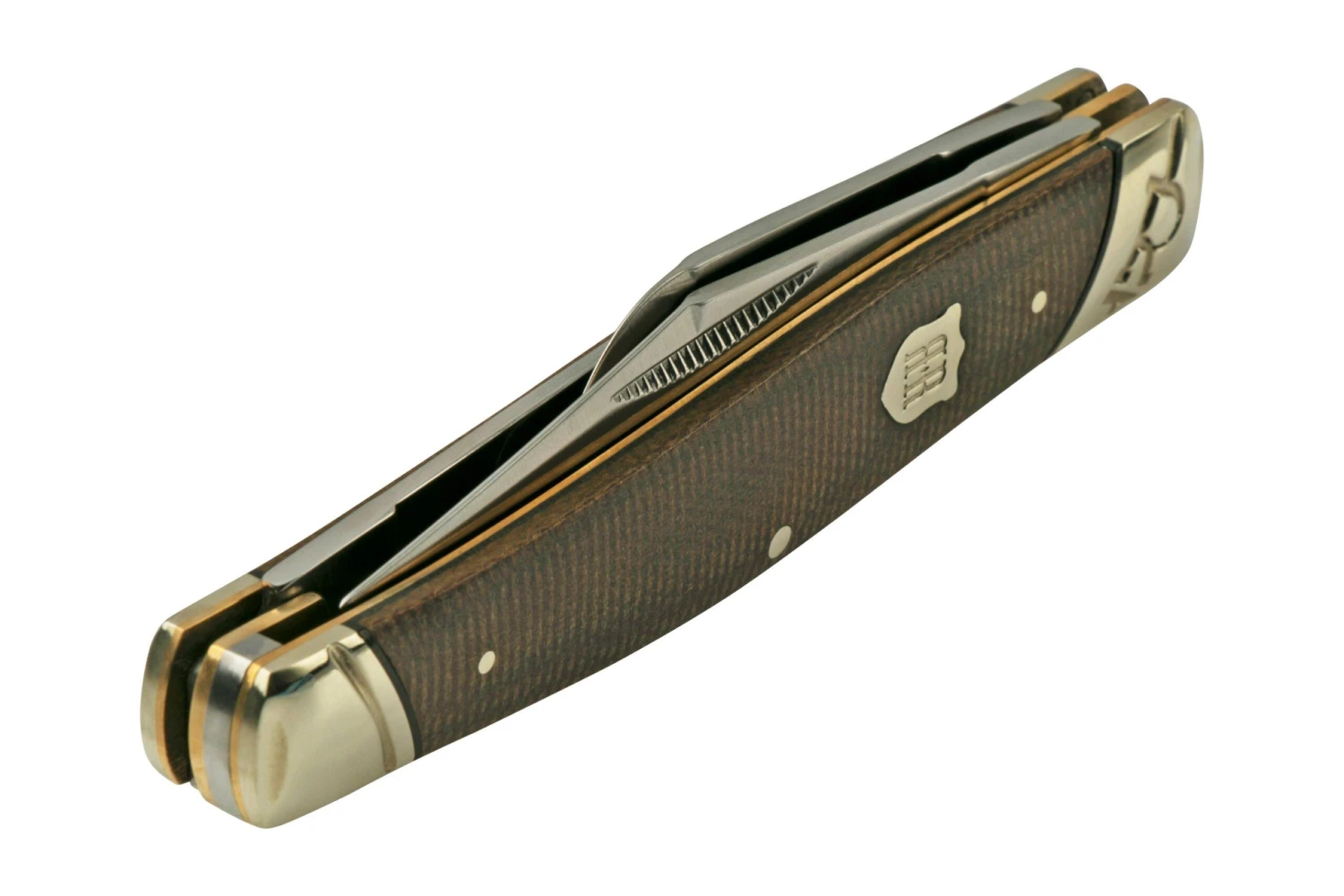 Rough Ryder Brown Burlap Stockman RR2334, Navaja - Imagen 5