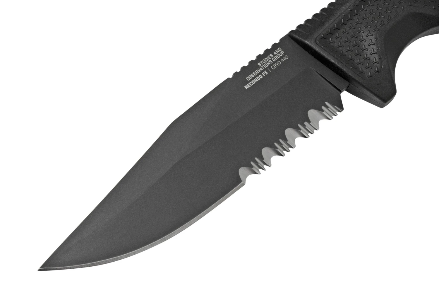 SOG Recondo FX, Black, Partially Serrated 17-22-02-57 Cuchillo Fijo - Imagen 3