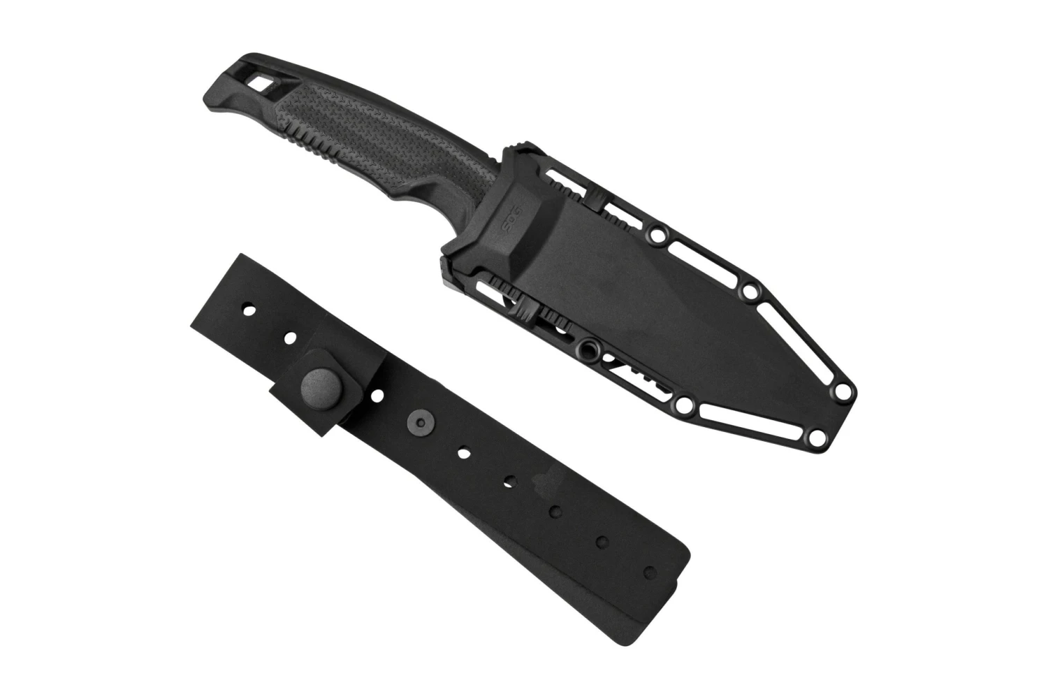 SOG Recondo FX, Black, Partially Serrated 17-22-02-57 Cuchillo Fijo - Imagen 6