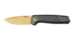 SOG Terminus SJ LTE Carbon Gold TM1007-BX Navaja Slipjoint
