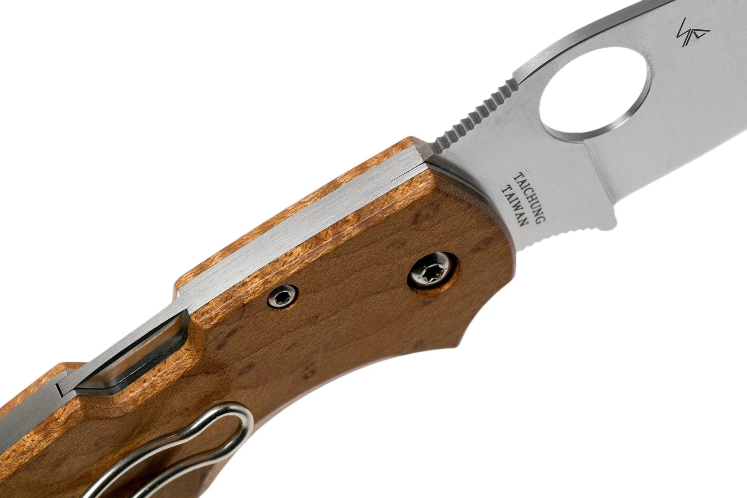 Spyderco Chaparral Birdseye Maple Wood C152WDP Navaja - Imagen 6
