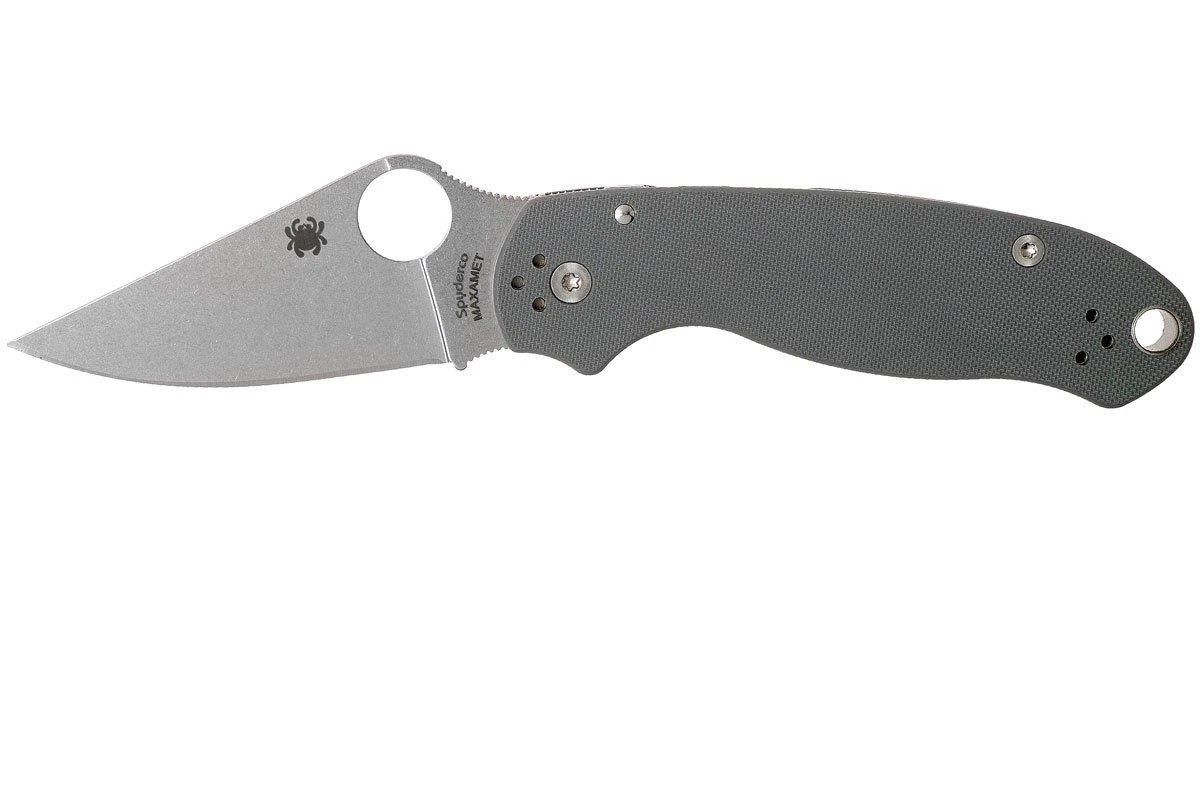 Spyderco Para 3 Maxacon C223GPDGY Dark Gray Navaja