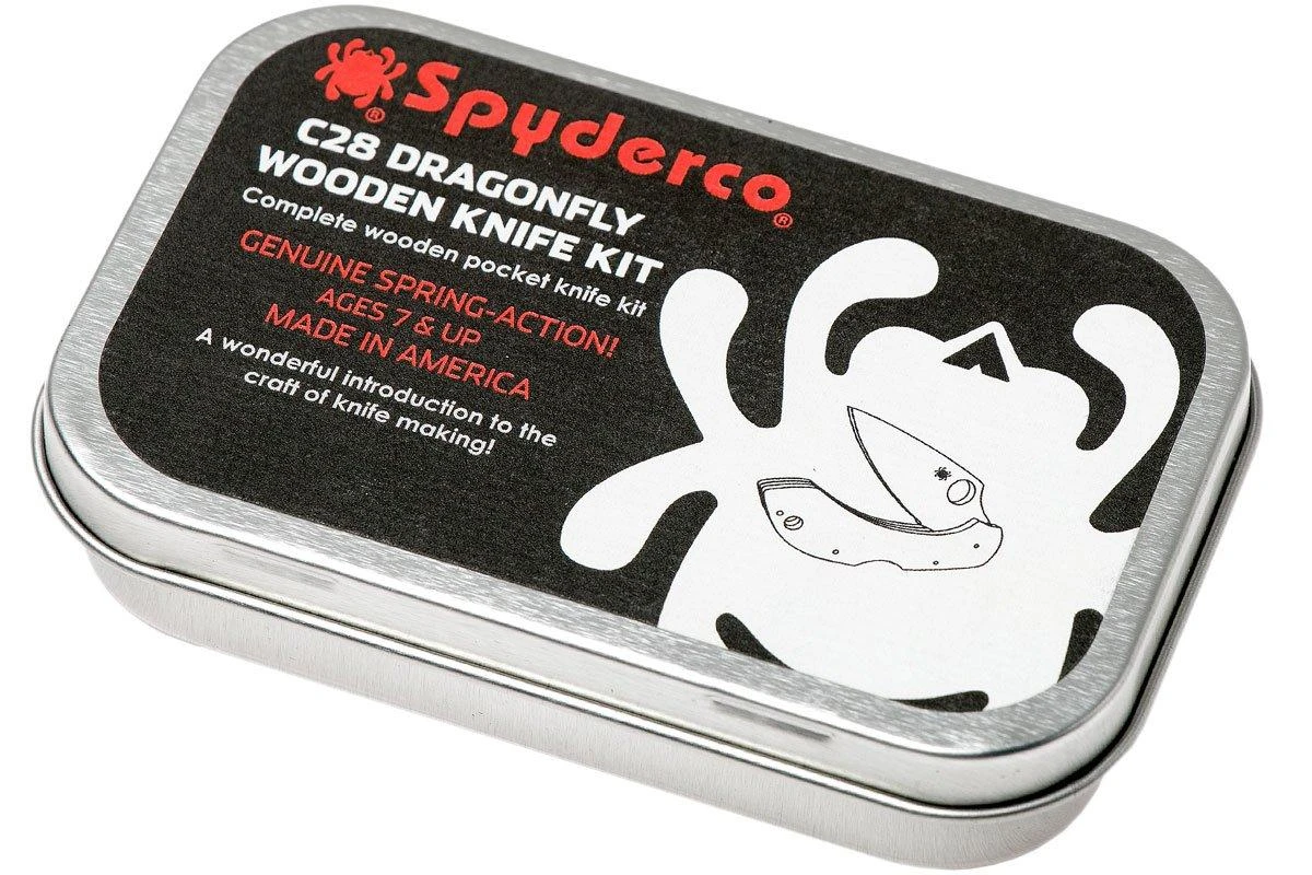 Spyderco Wooden Kit Dragonfly C28 WDKIT1 Navaja De Madera - Imagen 4