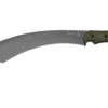 TOPS Knives A-Klub AKLB-02, Green Micarta, Machete, Diseño De Amanda Kaye