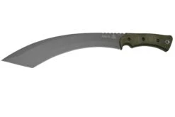 TOPS Knives A-Klub AKLB-02, Green Micarta, Machete, Diseño De Amanda Kaye