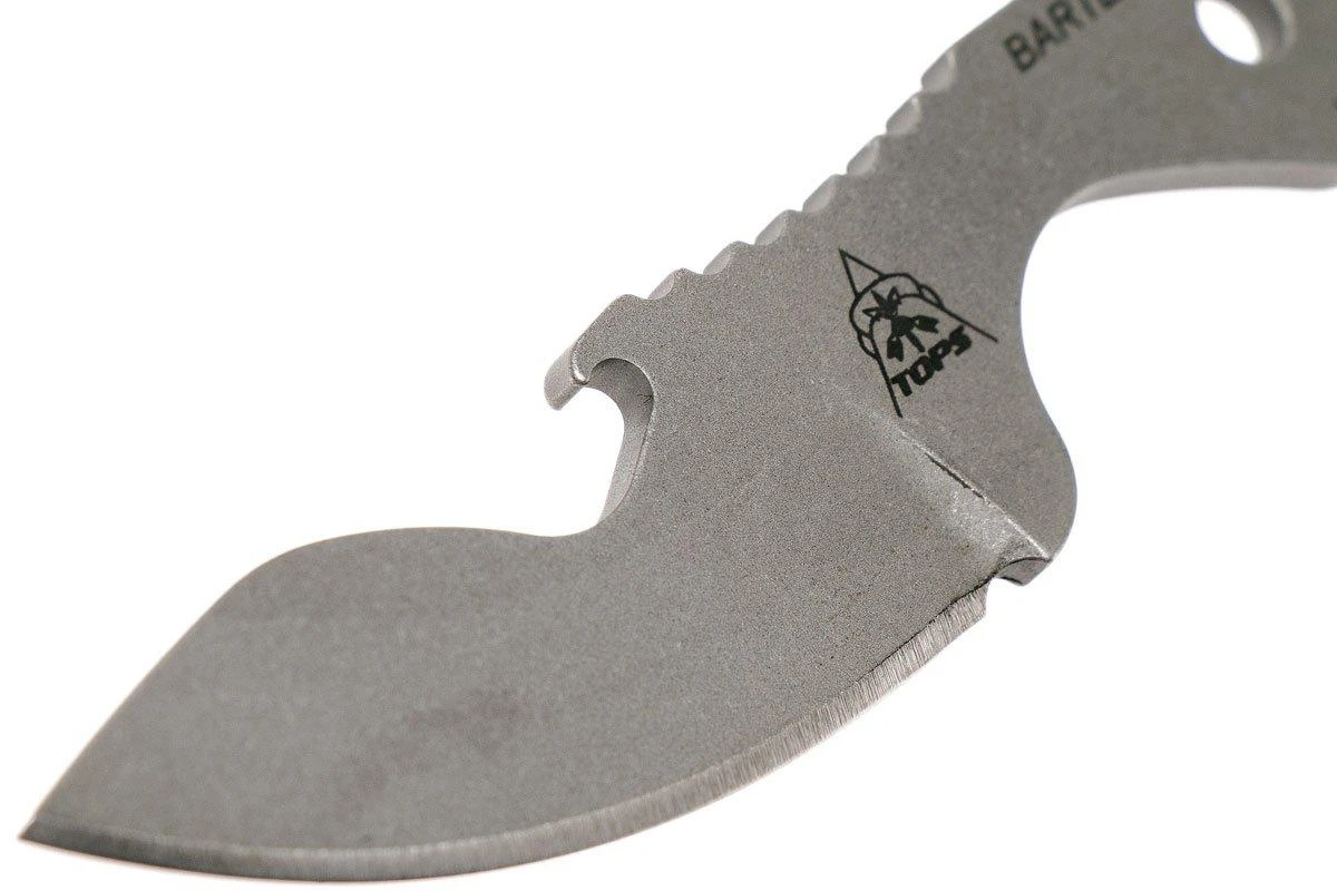 TOPS Knives TOPS Bartender Defender XL BAR-XL Tumble Finish, Cuchillo De Cuello - Imagen 3