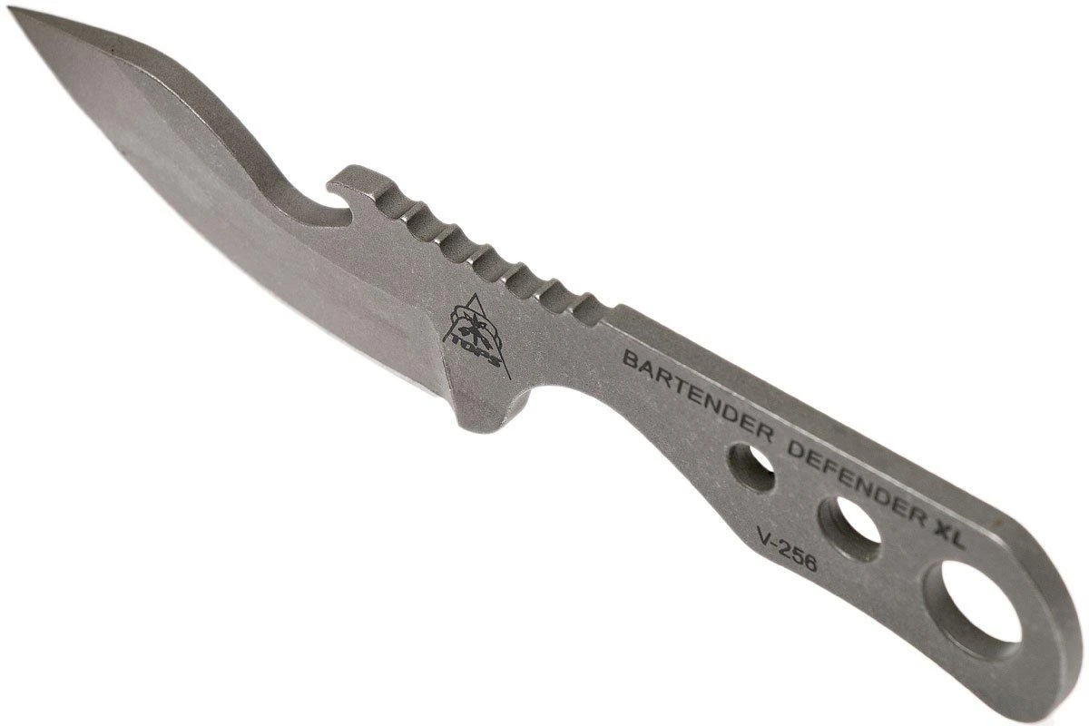 TOPS Knives TOPS Bartender Defender XL BAR-XL Tumble Finish, Cuchillo De Cuello - Imagen 4
