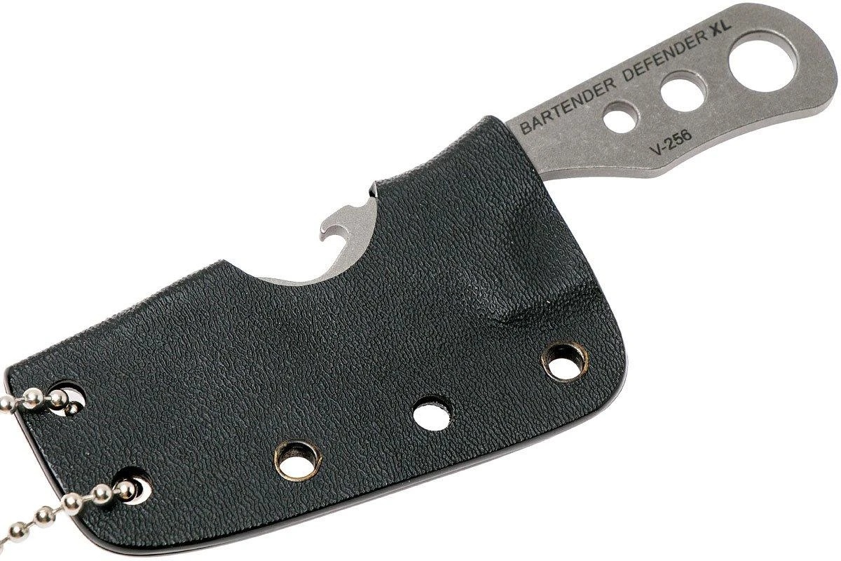 TOPS Knives TOPS Bartender Defender XL BAR-XL Tumble Finish, Cuchillo De Cuello - Imagen 6