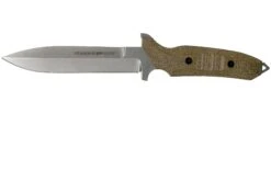 Viper Fearless VT4018CG Sleipner Stonewashed, Green Canvas Micarta, Cuchillo Fijo, Rumici Design