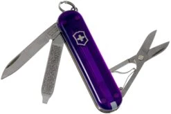 Victorinox Classic SD Translucent Colours, Persian Indigo 0.6223.T29G Swiss Navaja