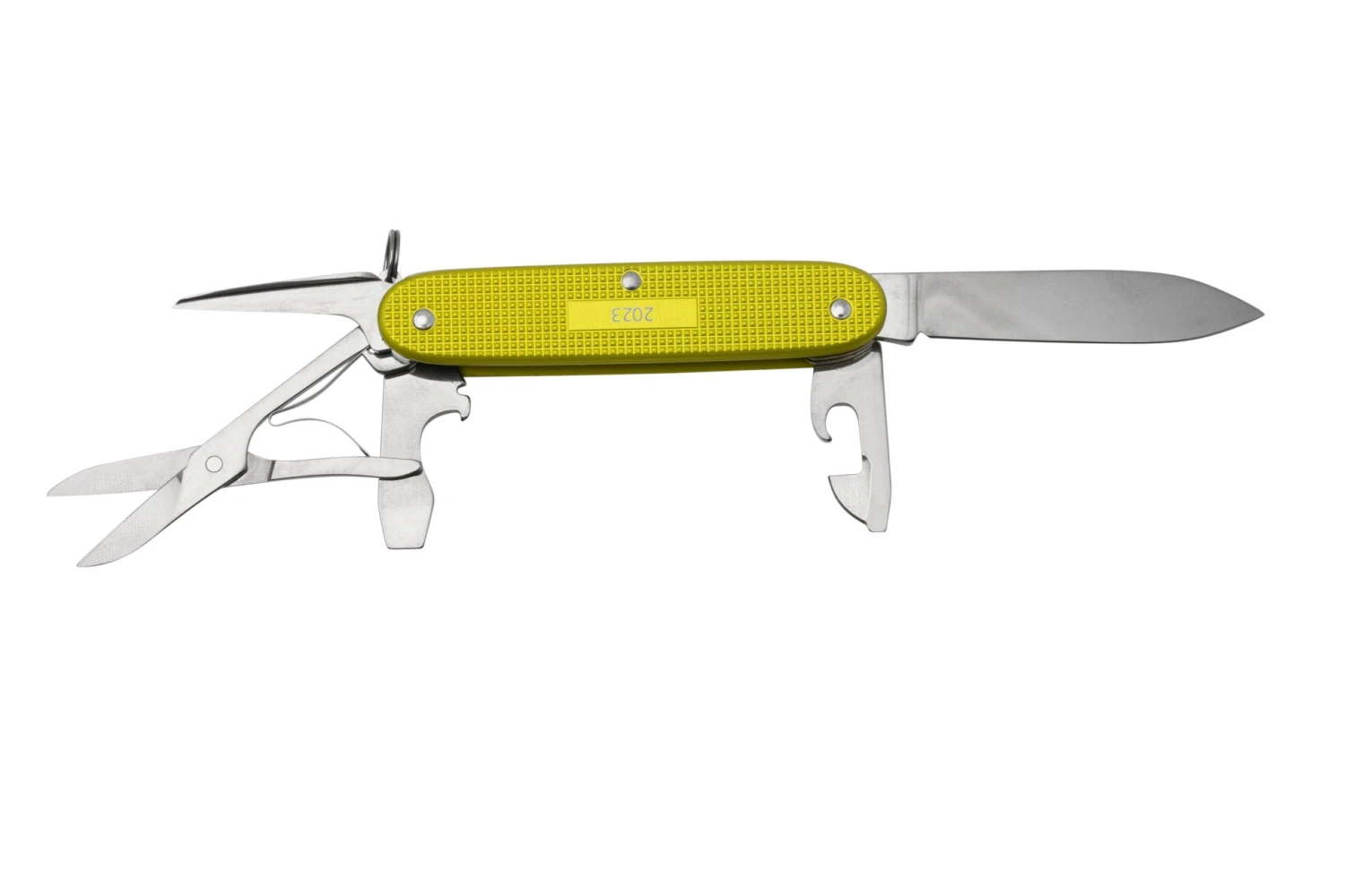 Victorinox Pioneer X Alox Limited Edition 2023, 0.8231.L23 Electric Yellow, Navaja Suiza - Imagen 2