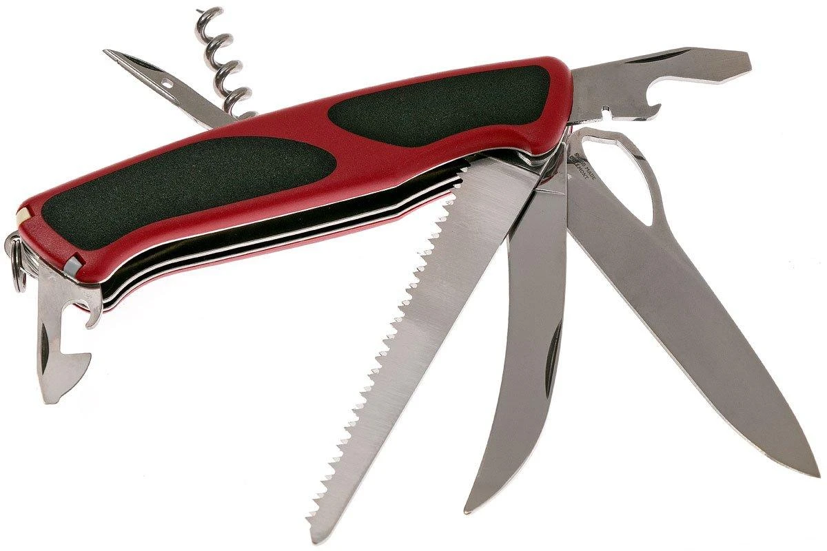 Victorinox RangerGrip 57 Hunter Rojo-negro 0.9583.MC Navaja Suiza - Imagen 2