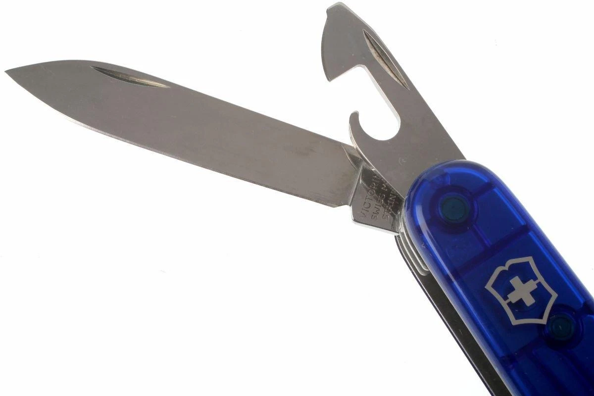 Victorinox Climber Azul Transparente 1.3703.T2 Navaja Suiza - Imagen 2