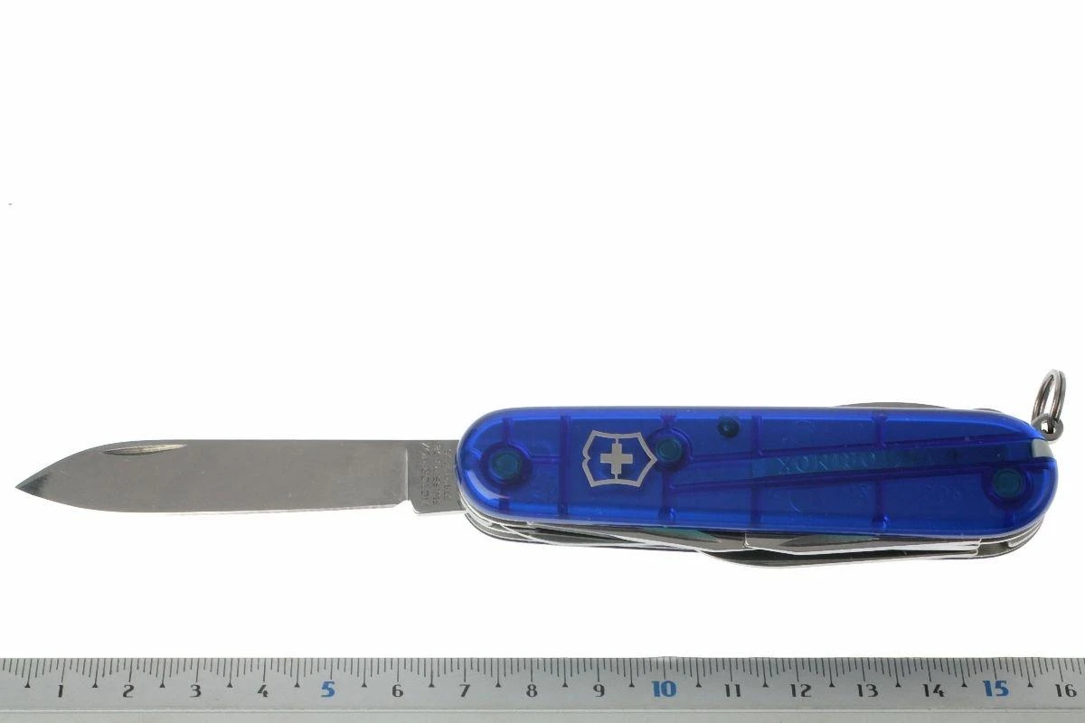 Victorinox Climber Azul Transparente 1.3703.T2 Navaja Suiza - Imagen 6