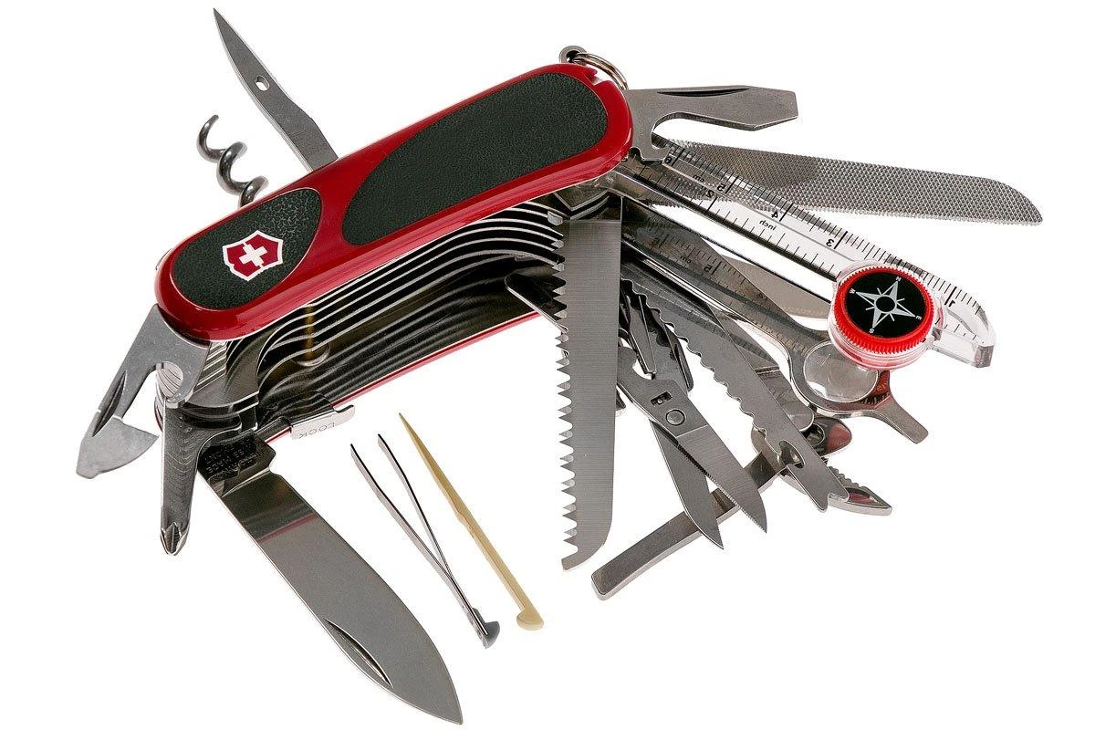 Victorinox EvoGrip S54 Rojo-negro 2.5393.SE Navaja Suiza