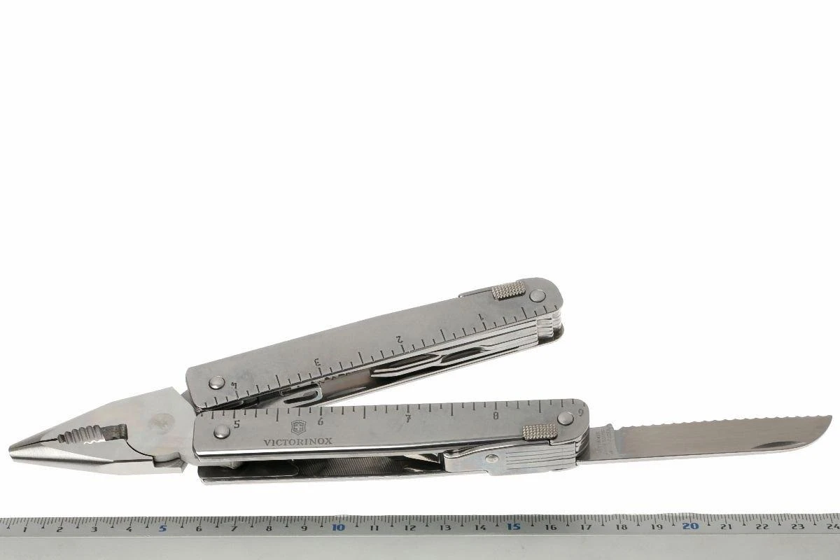 Victorinox Swiss Tool, 23 Features, Herramienta Con Funda De Cuero - Imagen 2