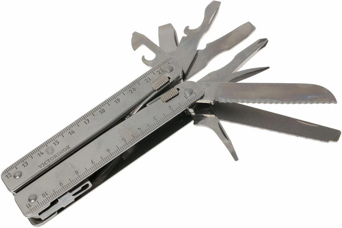 Victorinox Swiss Tool, 23 Features, Herramienta Con Funda De Cuero - Imagen 8