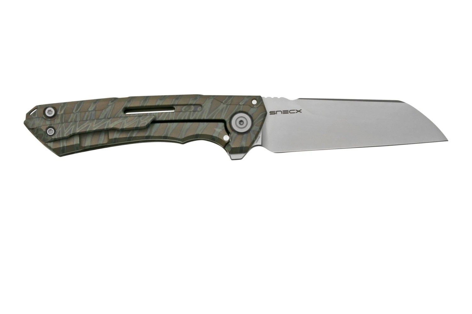 WE Knife Mini Buster 2003C Grey Navaja, SNECX Design - Imagen 2