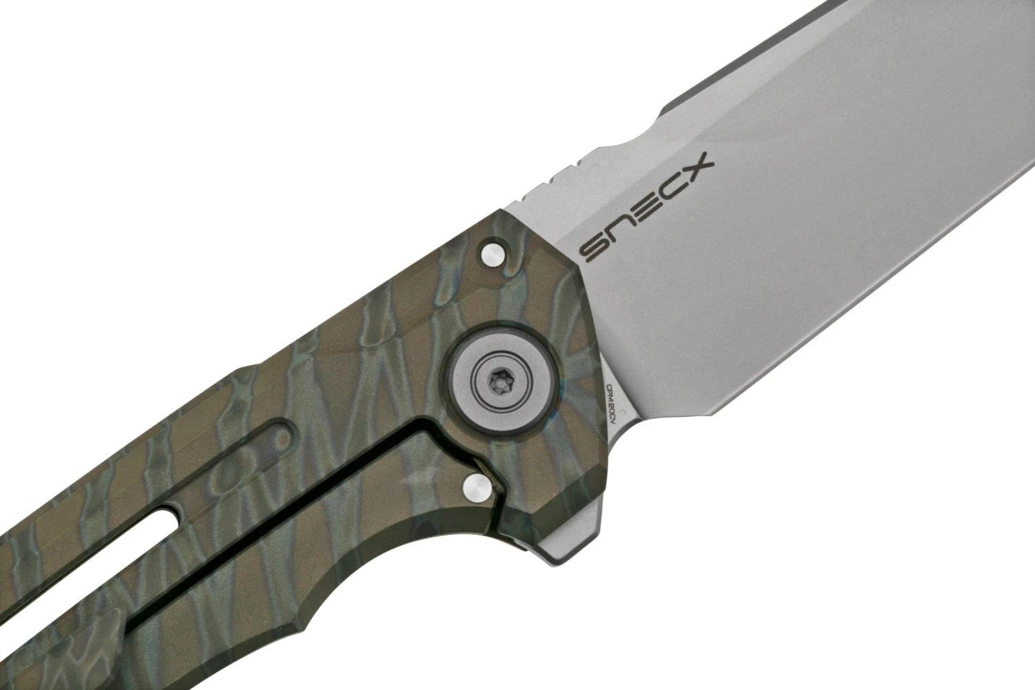 WE Knife Mini Buster 2003C Grey Navaja, SNECX Design - Imagen 5