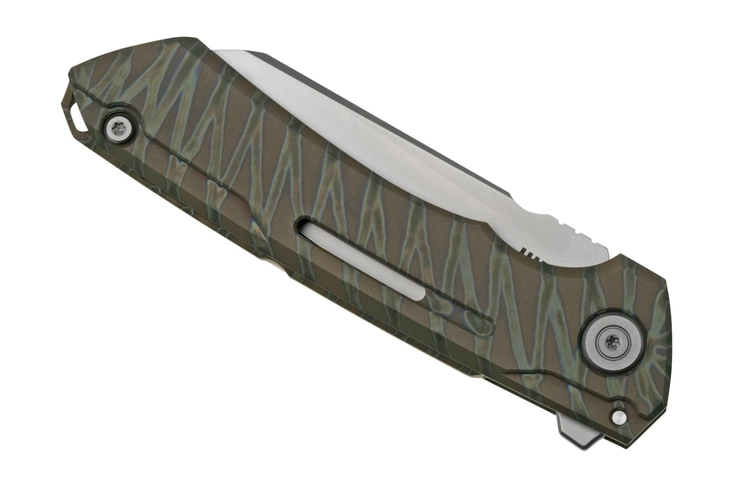 WE Knife Mini Buster 2003C Grey Navaja, SNECX Design - Imagen 6