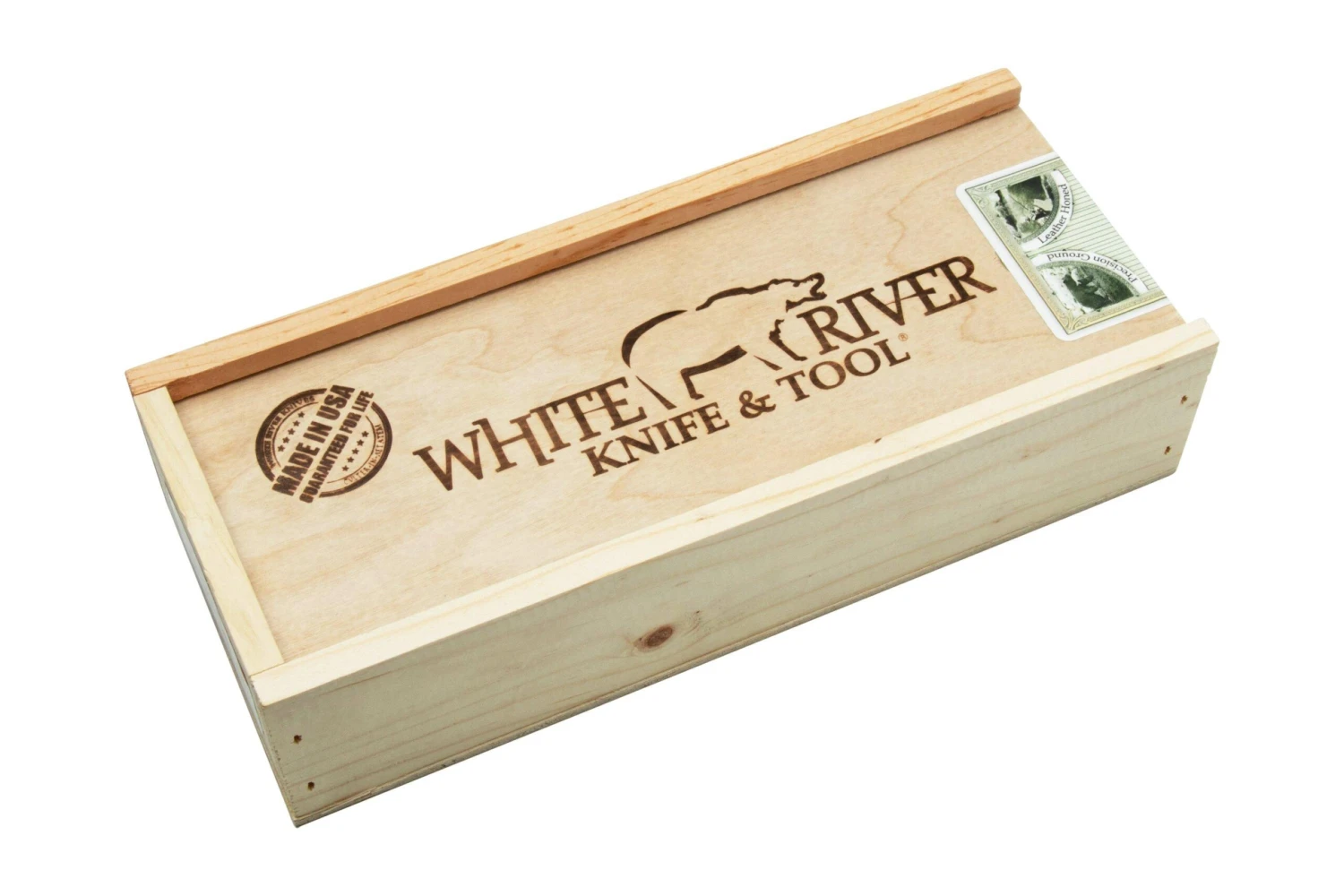 White River M1 Backpacker Pro WRM1-TGO Green/Orange G10, Funda De Kydex, Cuchillo De Cuello - Imagen 9