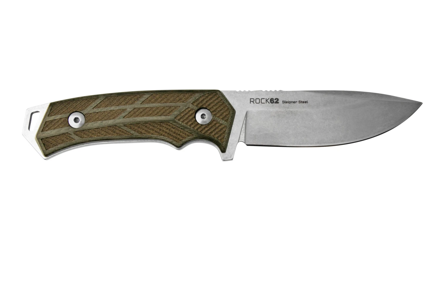 WOOX Rock 62 BUKNF00108 Micarta Engraved, Cuchillo Fijo - Imagen 2